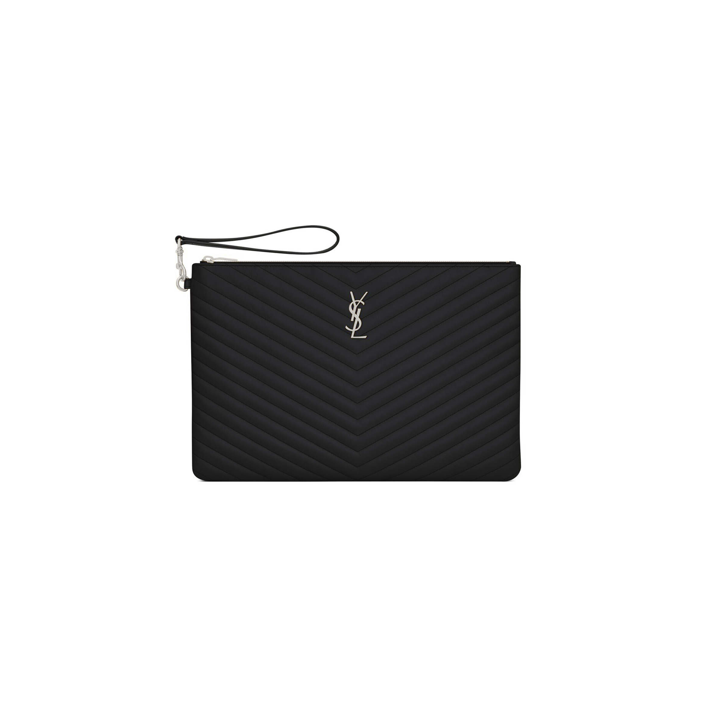 YSL CASSANDRE MATELASSÉ DOCUMENT HOLDER IN LEATHER 4402229810023 (36*24.5*2.5cm)